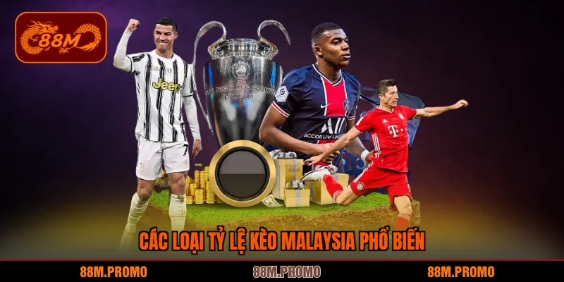 Các loại tỷ lệ kèo Malaysia phổ biến